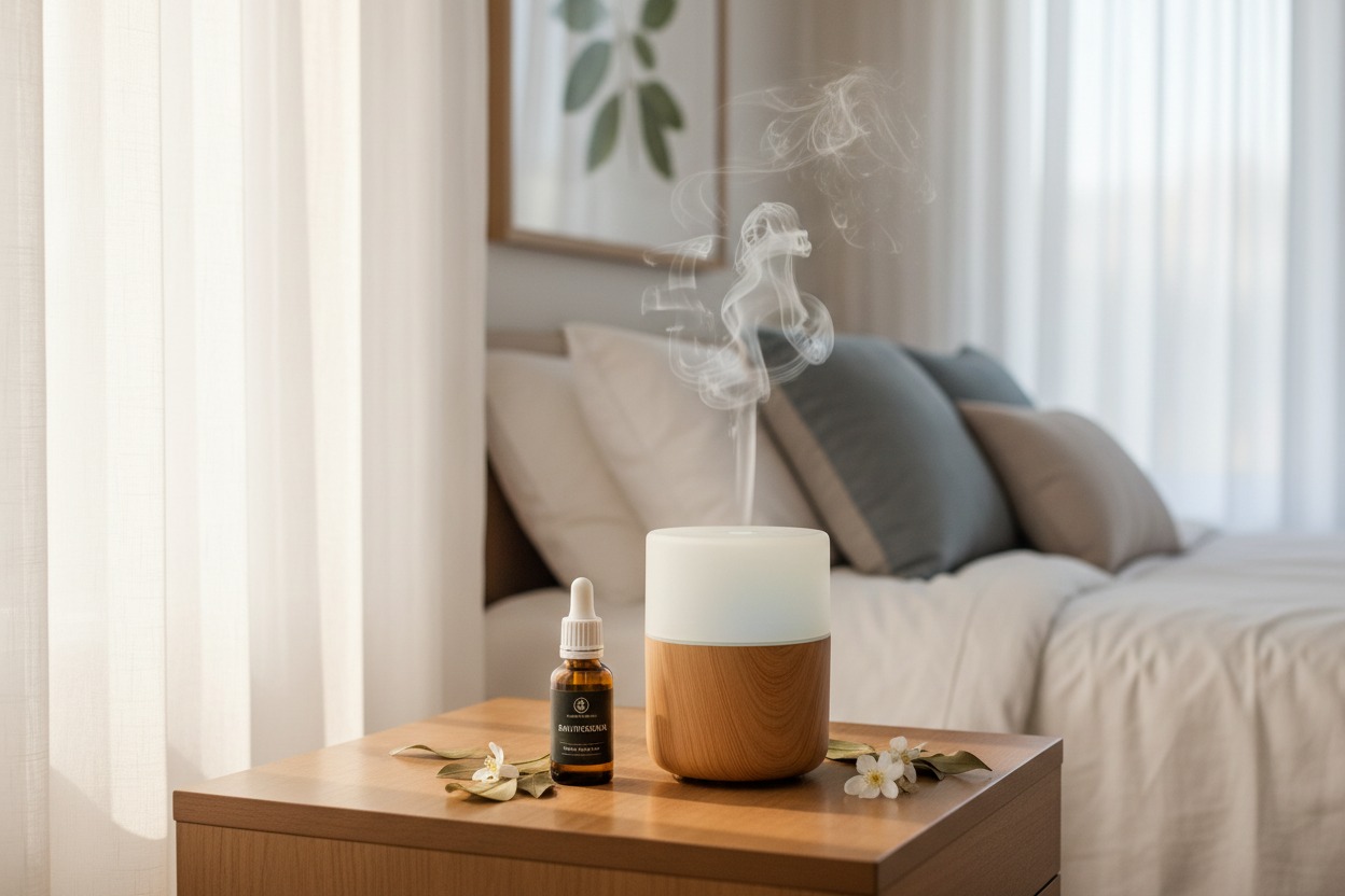 Diffuser l'huile essentielle de Ravintsara